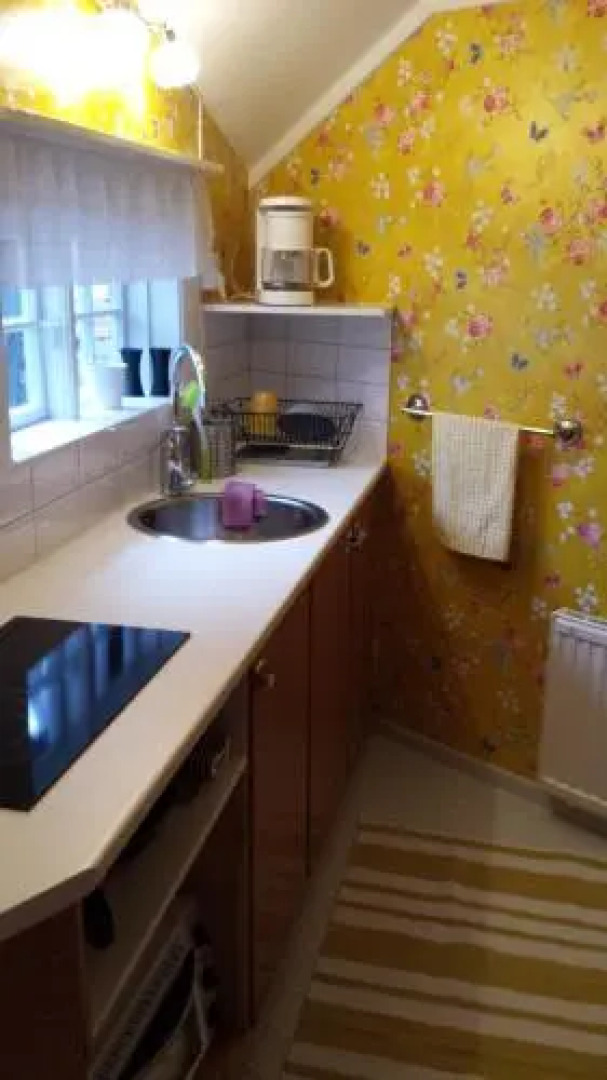 Havsnära 1700-tals Timmerstuga