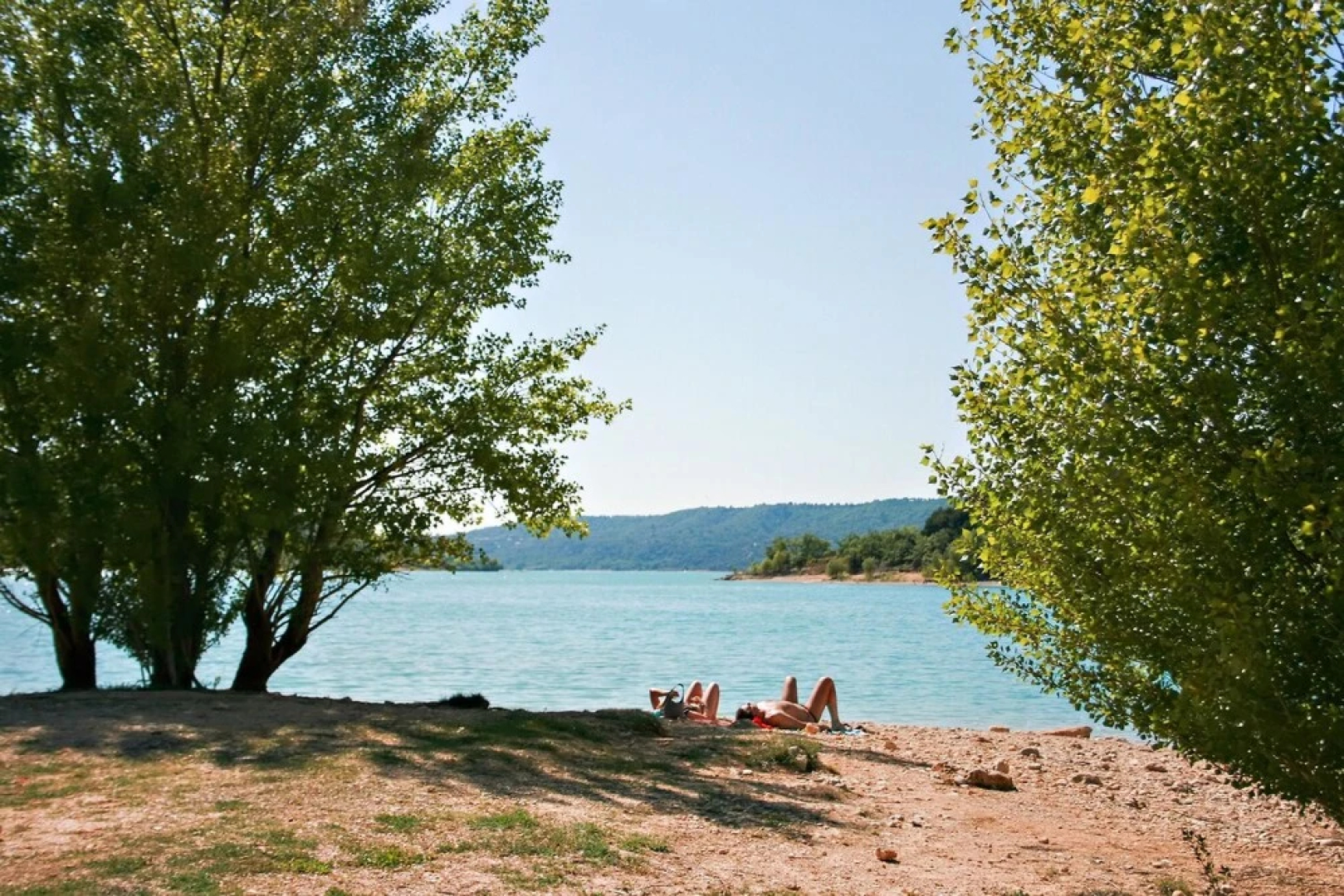 Bungalow With 2 Bedrooms in Aiguines, With Wonderful Lake View, Pool A