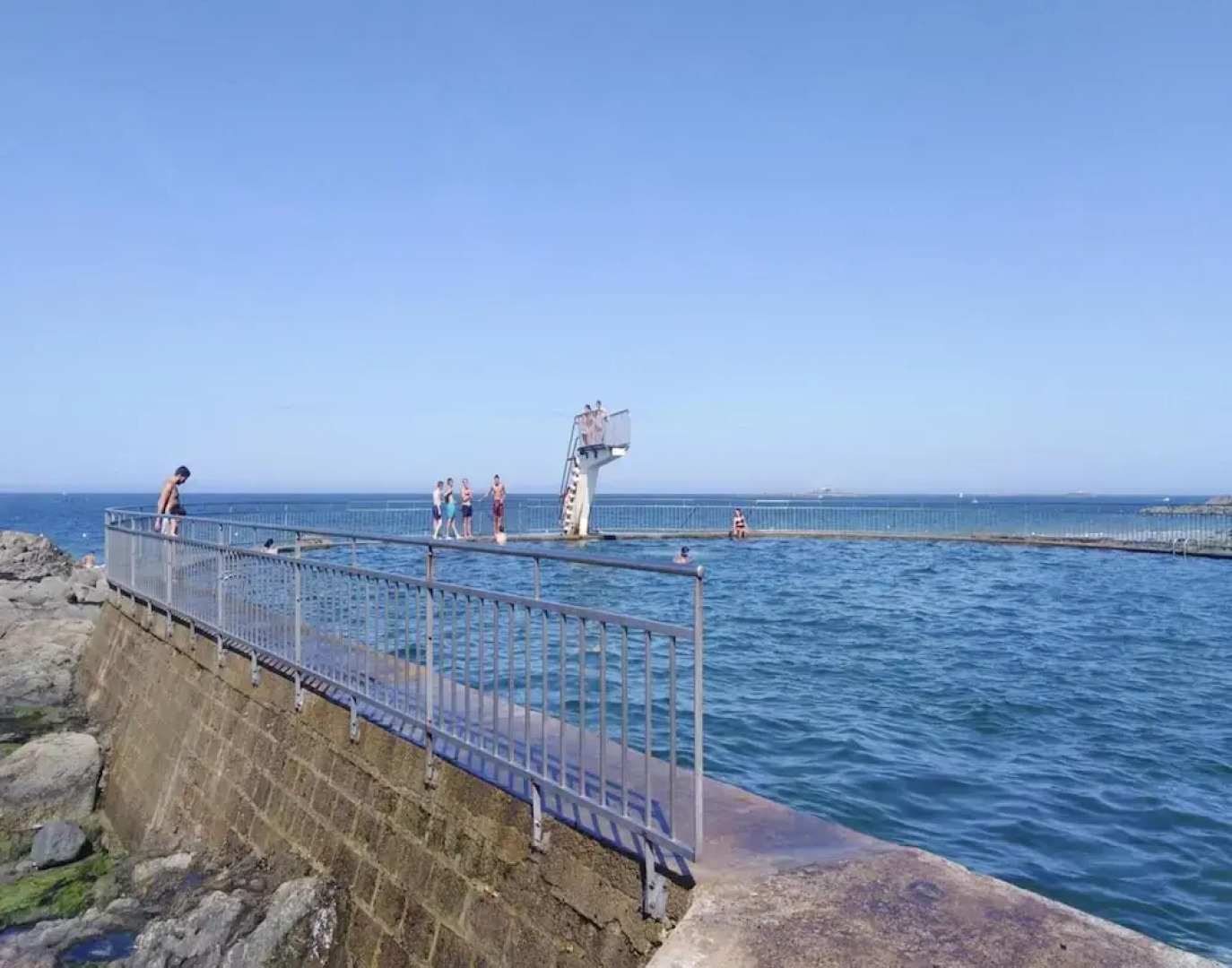 Stone House by Les Godelins Beach
