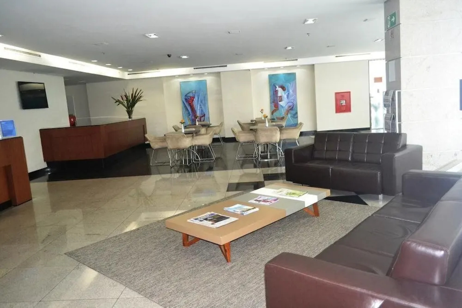 Flat pé na areia com vista internet e ar