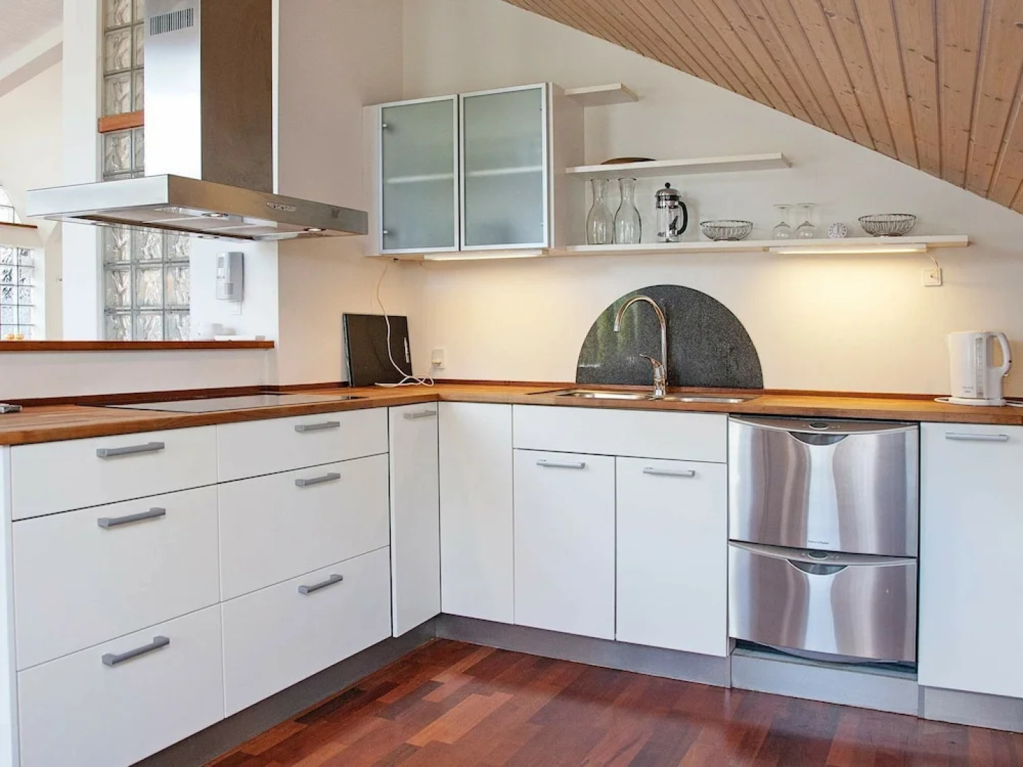 Rustic Holiday Home in Tikøb with Hot Tub & Sauna