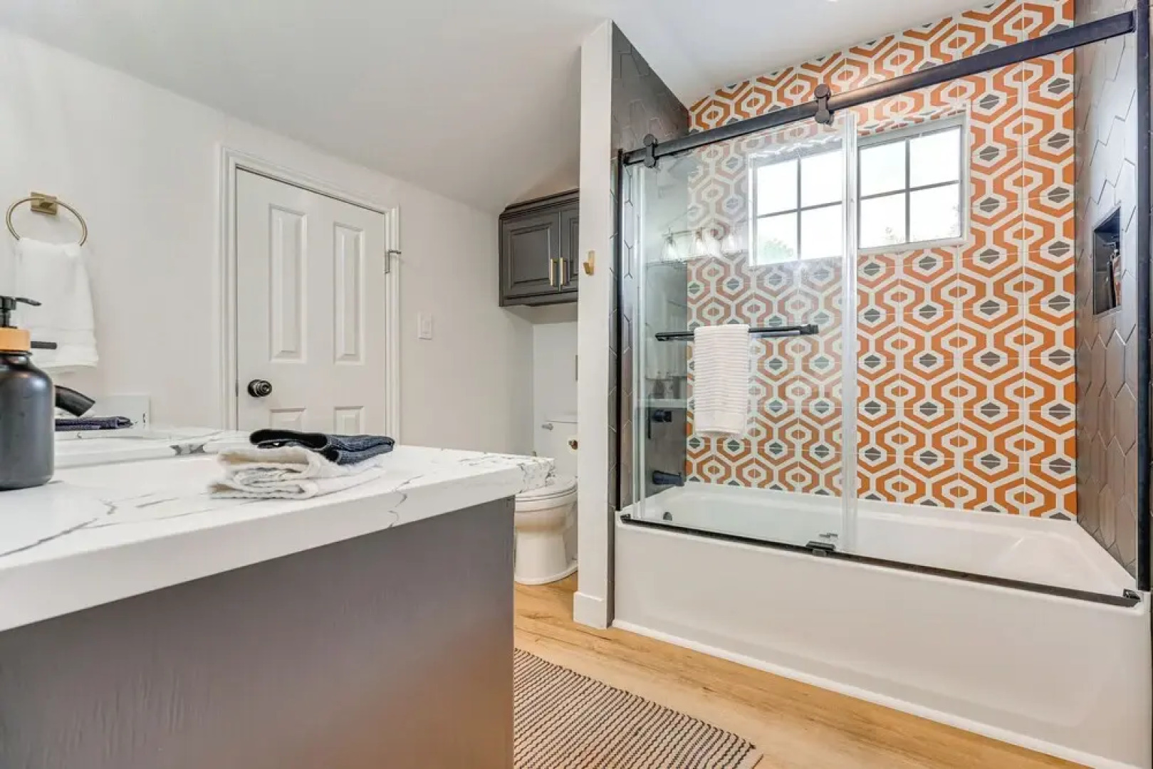 Modern Fischer House w/ Deck, Fire Pit & Hot Tub!