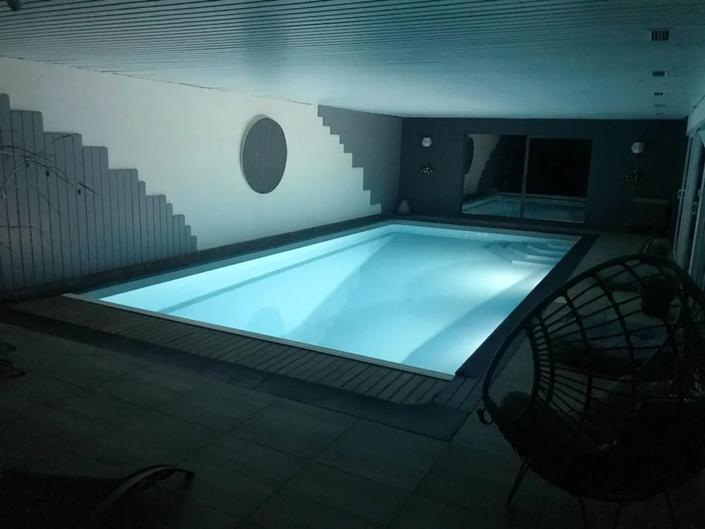 House With 4 Bedrooms in Guipry, With Indoor Pool, Enclosed Garden and