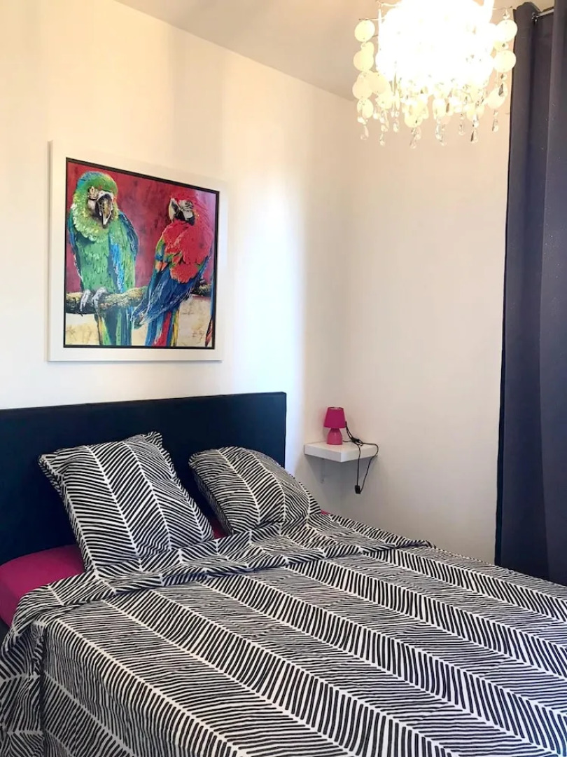 Apartment With 2 Bedrooms in Cagnes-sur-mer, With Enclosed Garden and Wifi