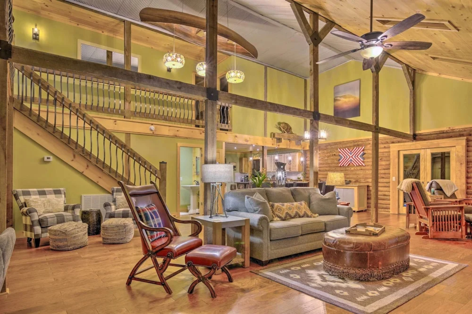 Deck & Views: Hendersonville Cabin, Roads Are Open