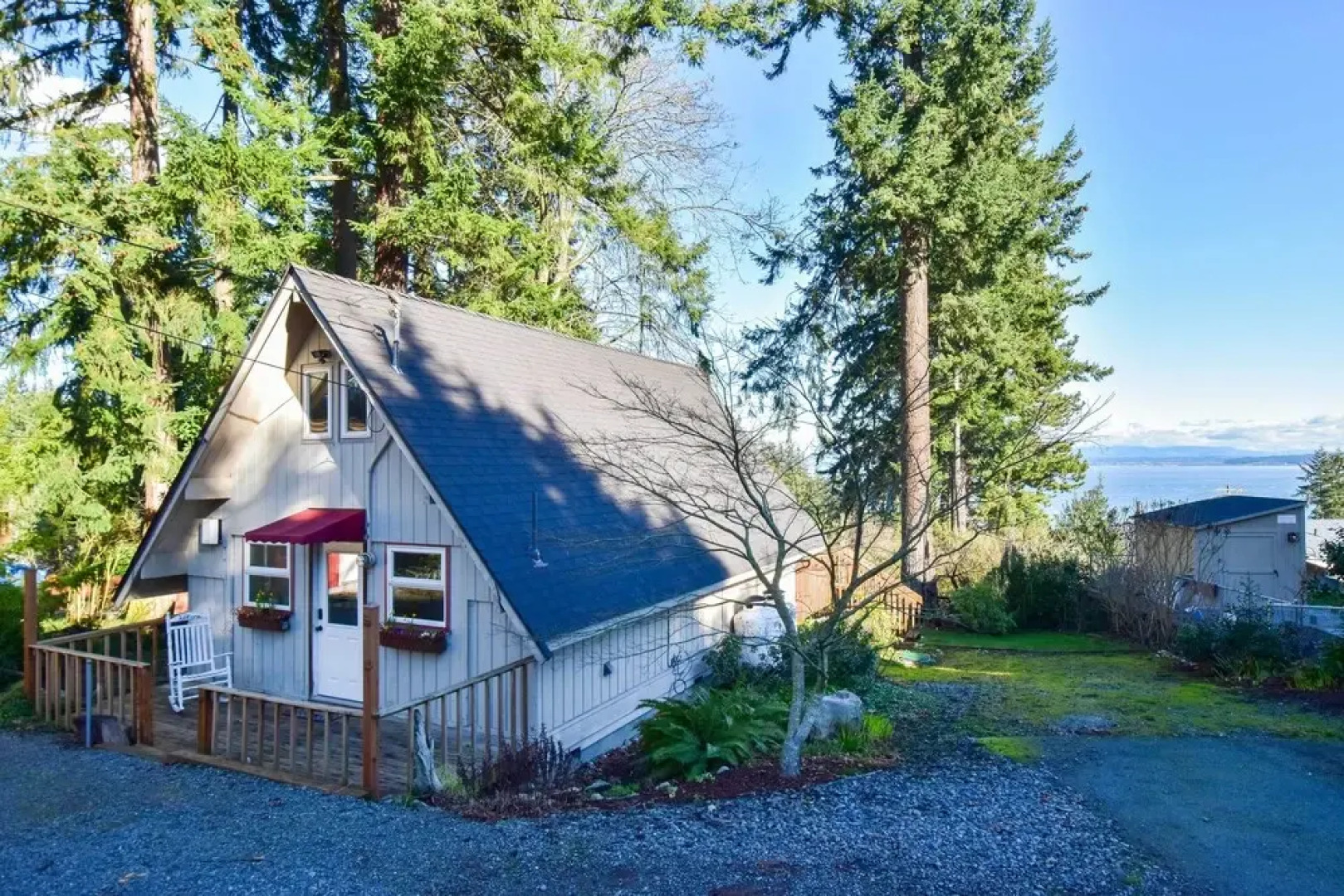 Unique Camano Cabin w/ Mountain + Water Views