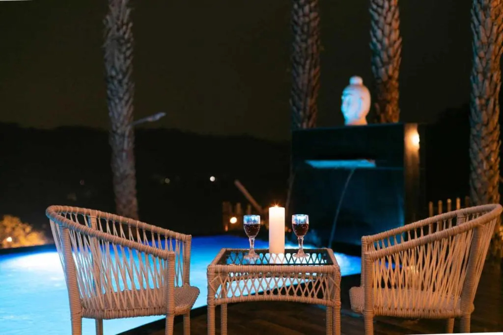 StayVista at Brickwood Hill with Outdoor Infinity Pool & Jacuzzi