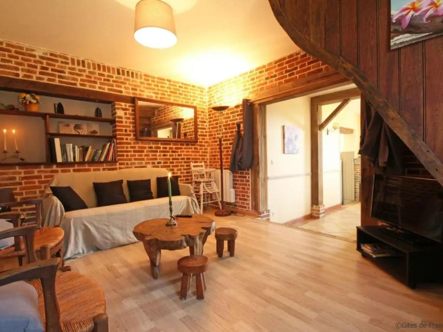 Gîte Saint-Pierre-la-Rivière, 4 pièces, 5 personnes - FR-1-497-5