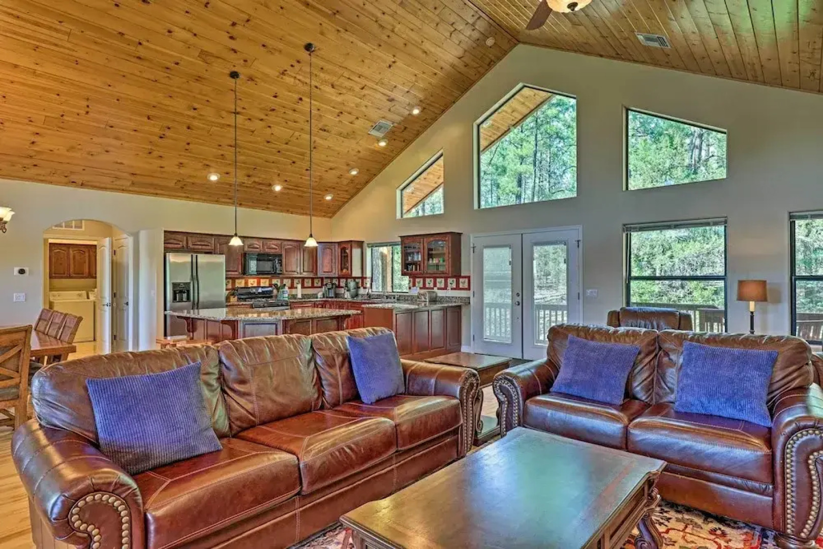 Serene Lakeside Cabin w/ Decks + Edler Lake Views!