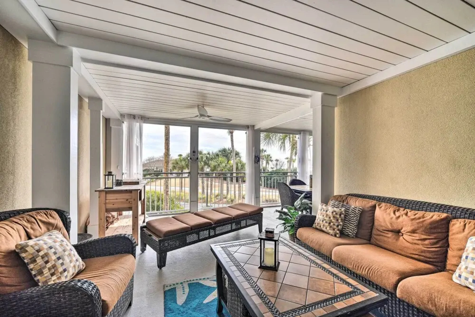 Luxe Villa w/ Spacious Patio, Steps to Beach!