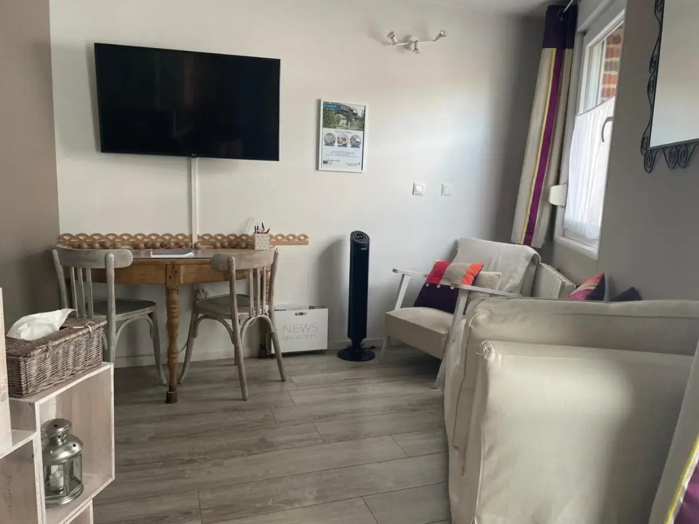 Studio rez-de-chaussée, à Lesquin/Lille aéroport