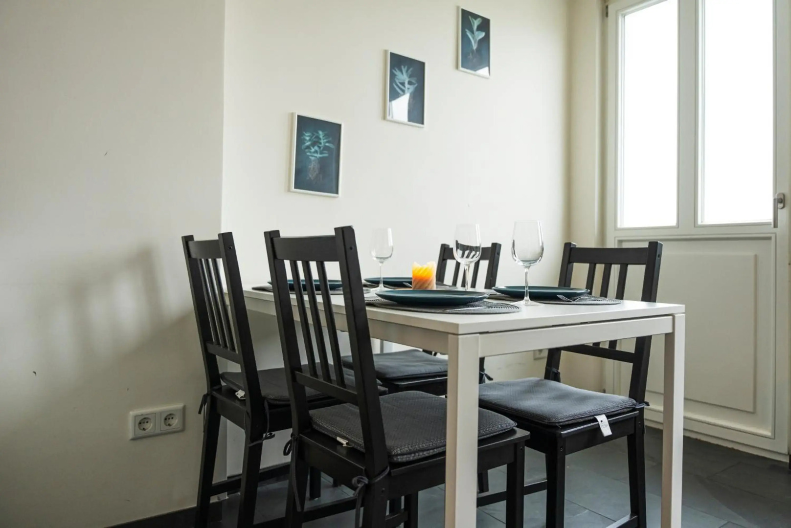 Wölkchen - Wohnung mit Balkon, Holzdielen & TV