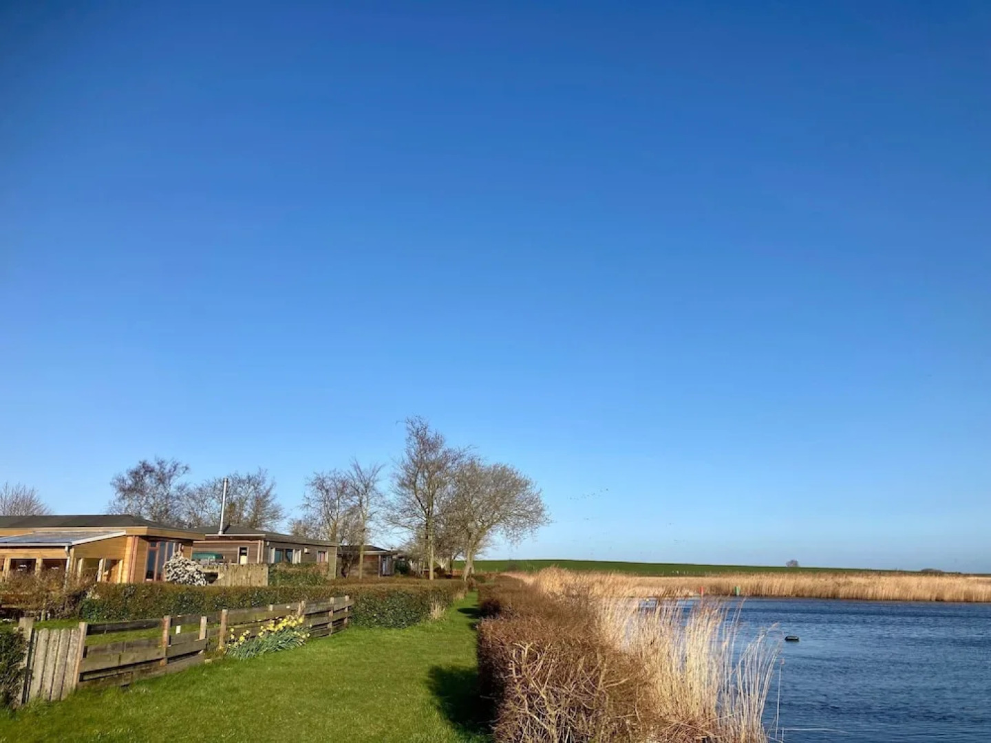 Waterfront Holiday Home Sonnenschein 3 Persons With Sauna