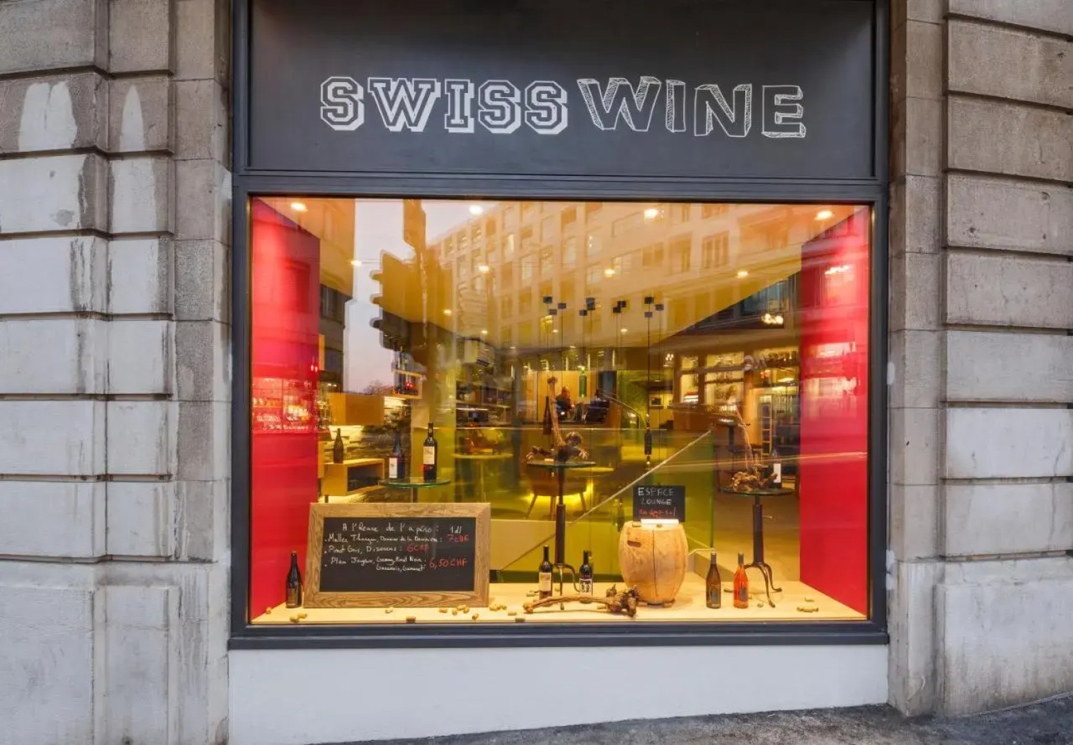 Swiss Wine by Fassbind