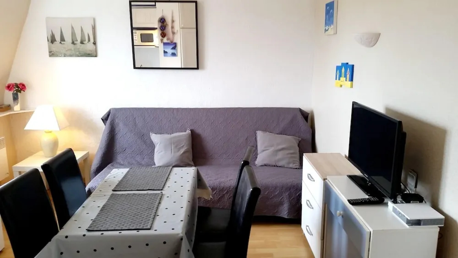 Apartment With one Bedroom in Trébeurden, With Wonderful City View and