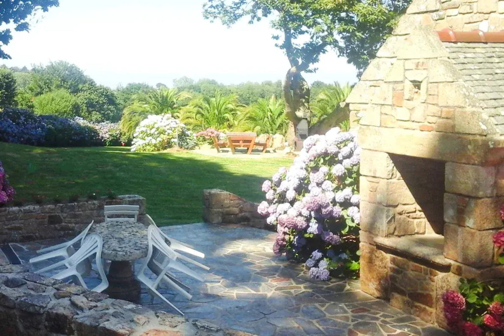 Stone House in Brittany Near Sandy Beach