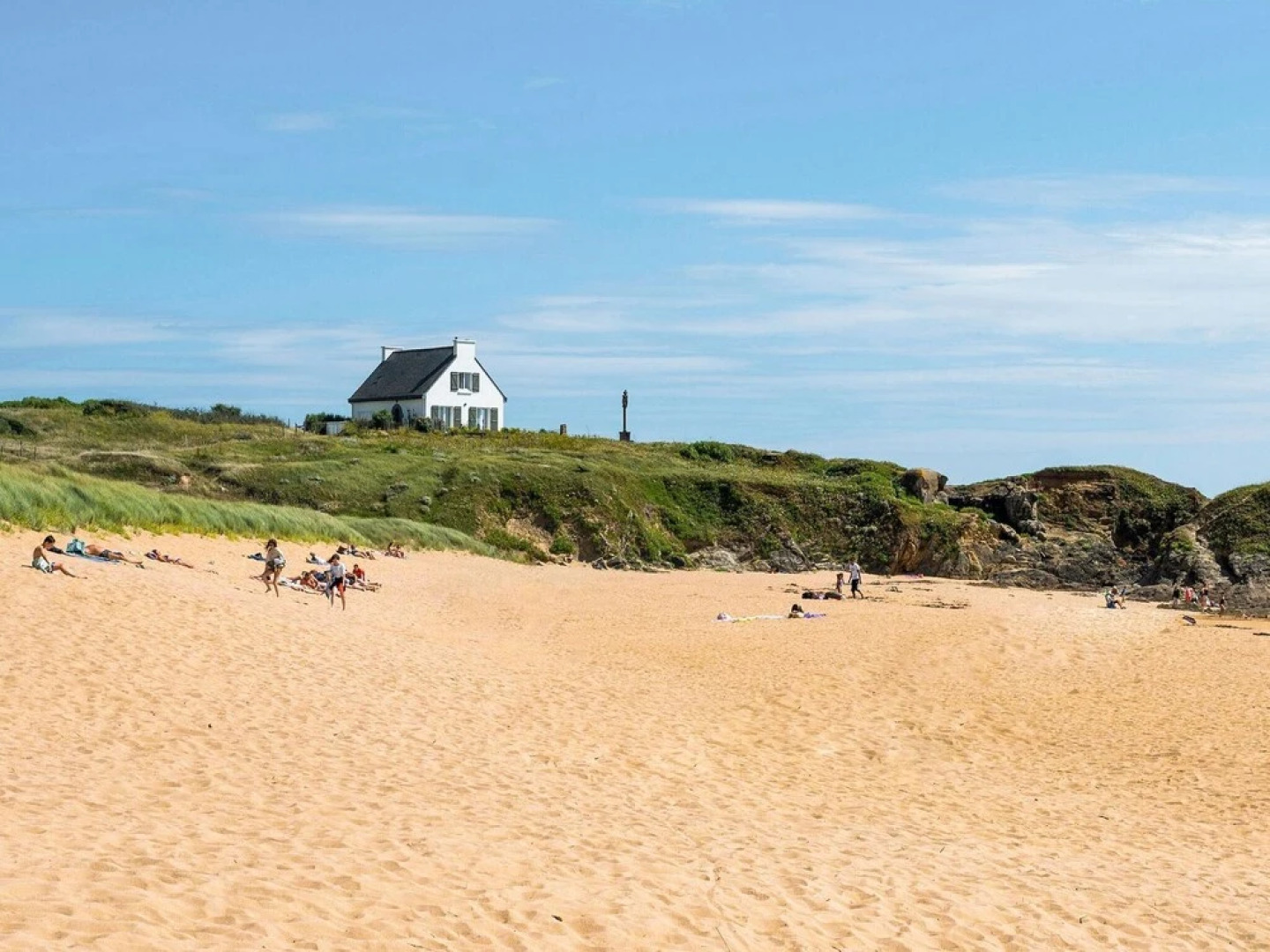 Apartment about 100 metres from the Atlantic Ocean to the south of Brittany.