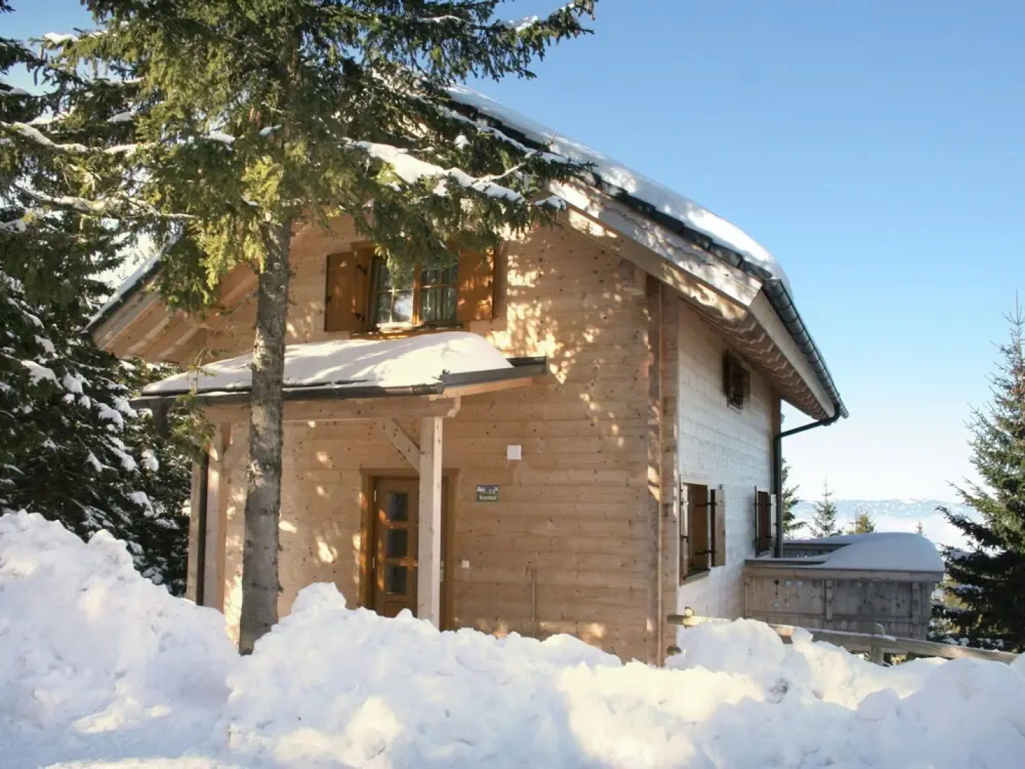Wooden Chalet in Koralpe Amid the Forest