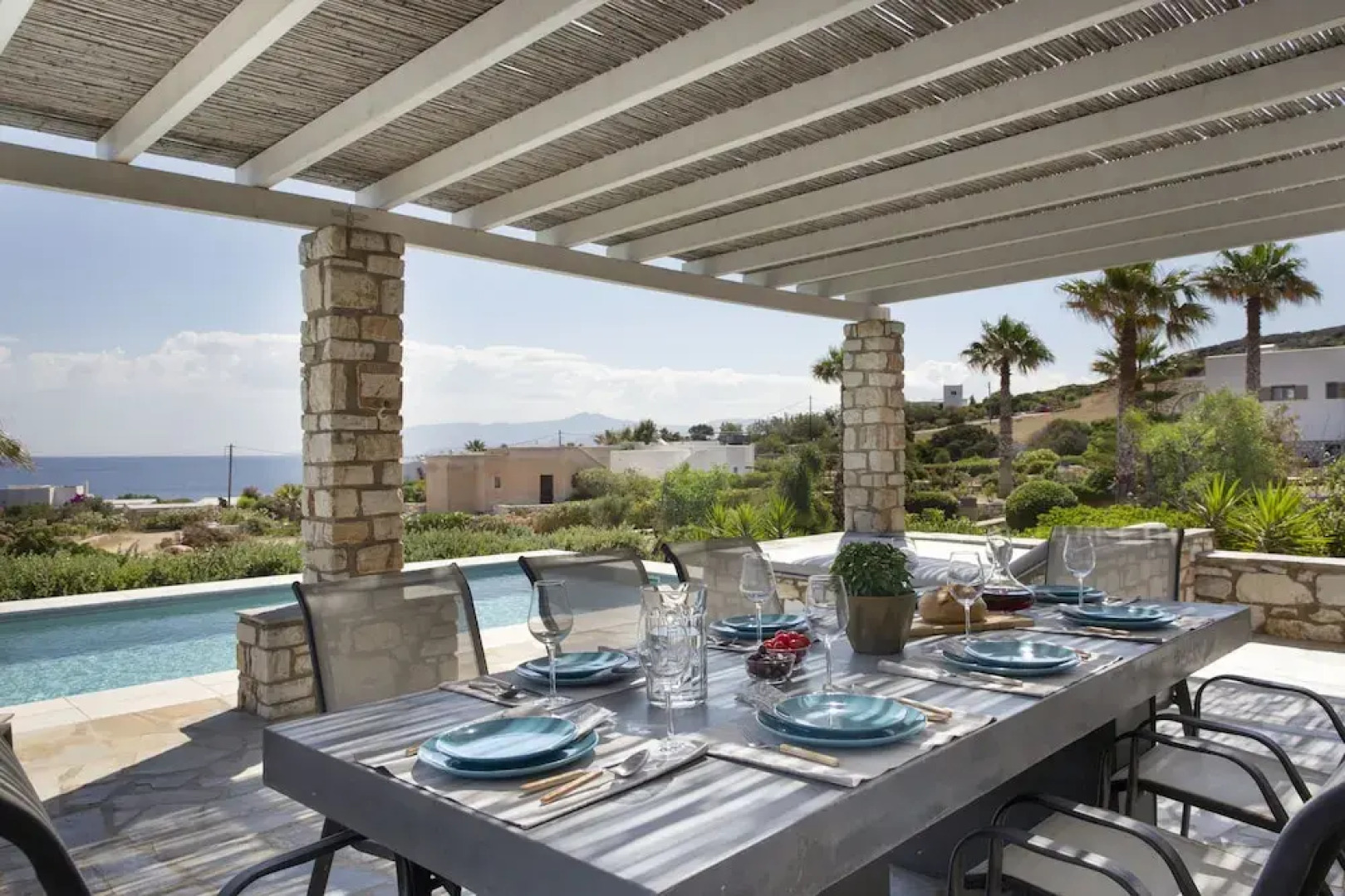 Ideal family Villa for 8 - Pool, Sea Views by VillaRentalsgr
