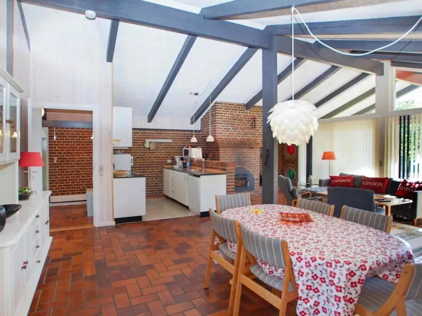 Spacious Holiday Home in Skjern Near Sea