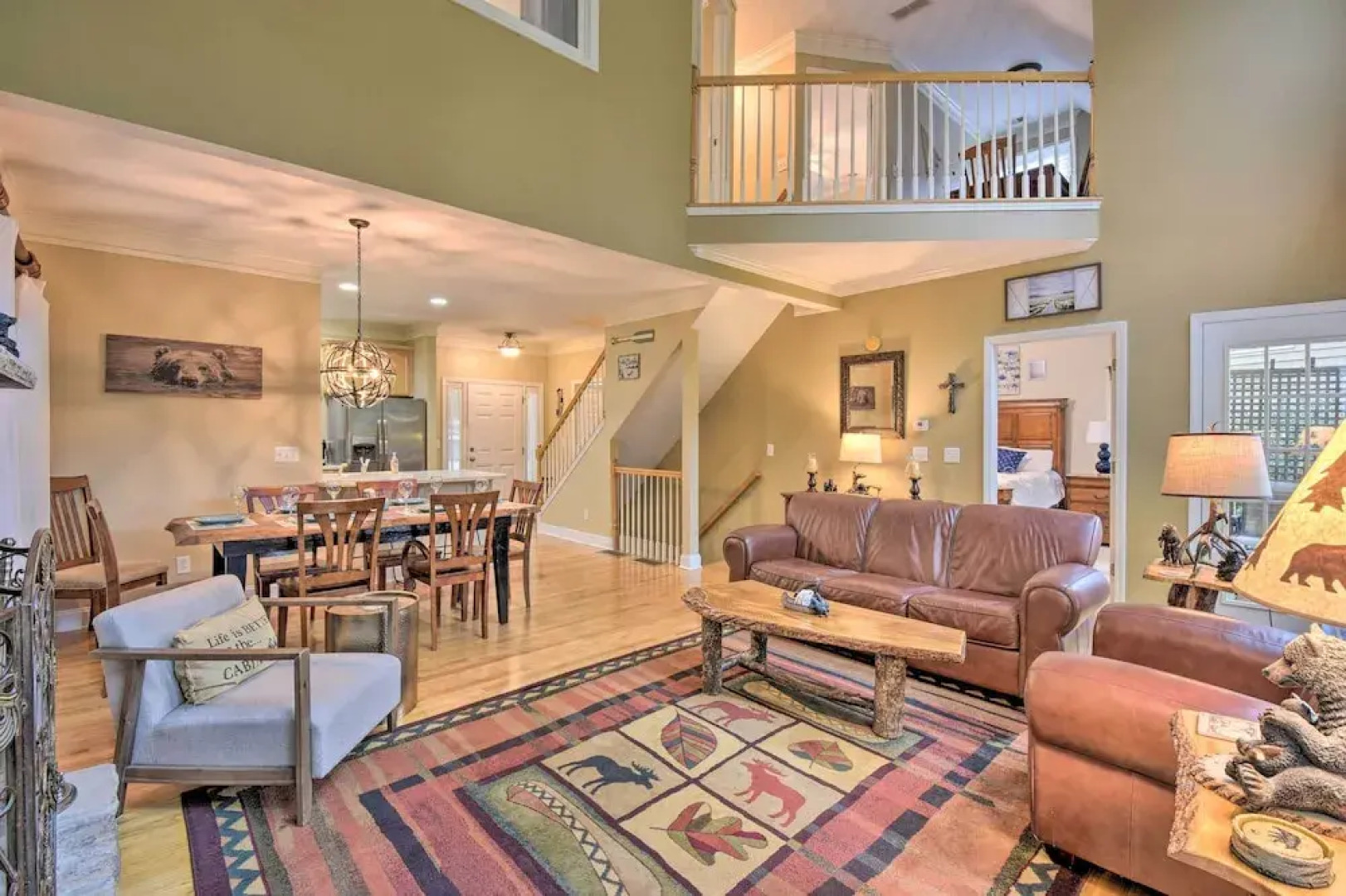 Big Canoe Retreat w/ Deck & Golf Course Views