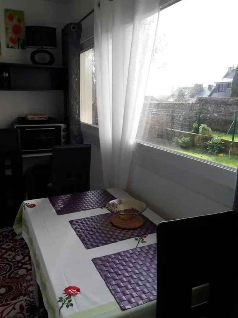 Studio in Saint-brieuc, With Furnished Balcony and Wifi