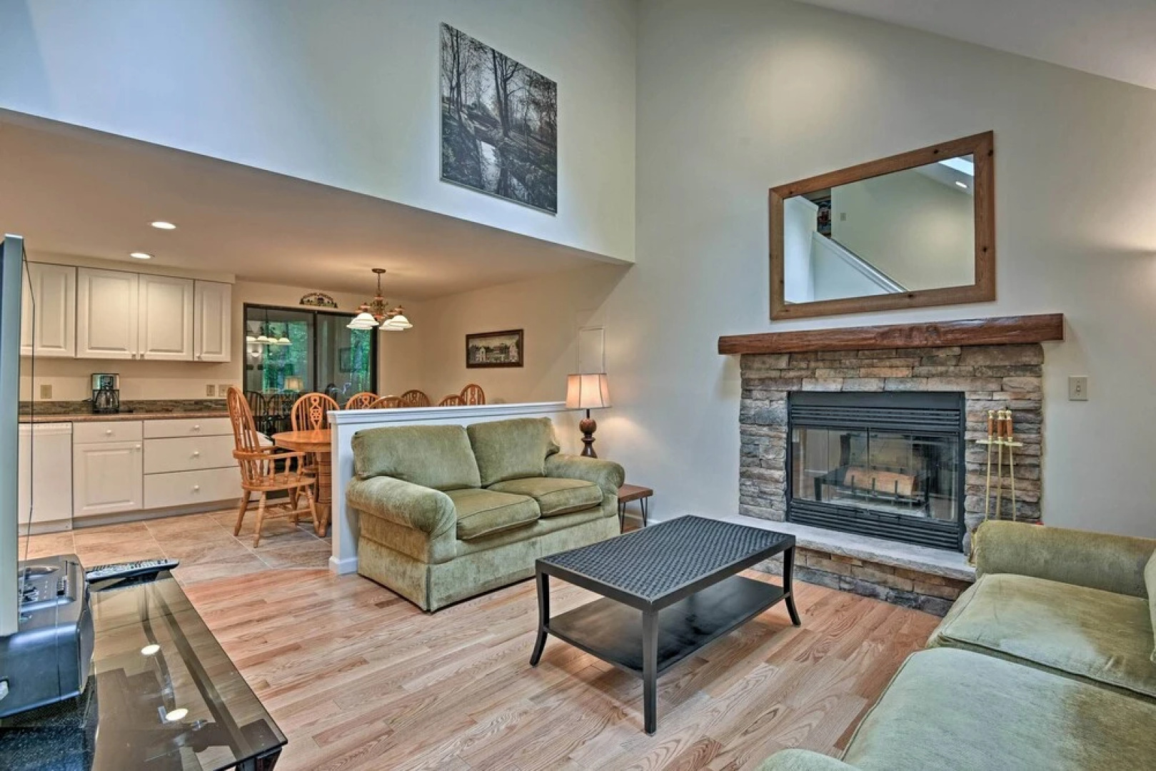 Deck & Fire Pit: Pocono Lake Home Near Skiing!