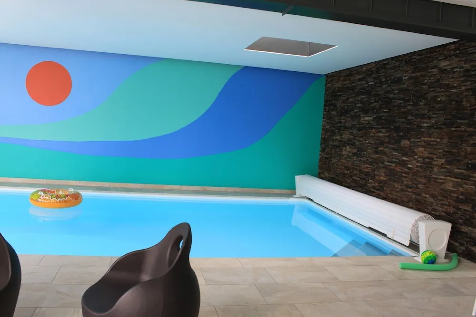 Villa ty Mam'Goz, Pres de Roscoff, spa, piscine interieure, plage a 50 m