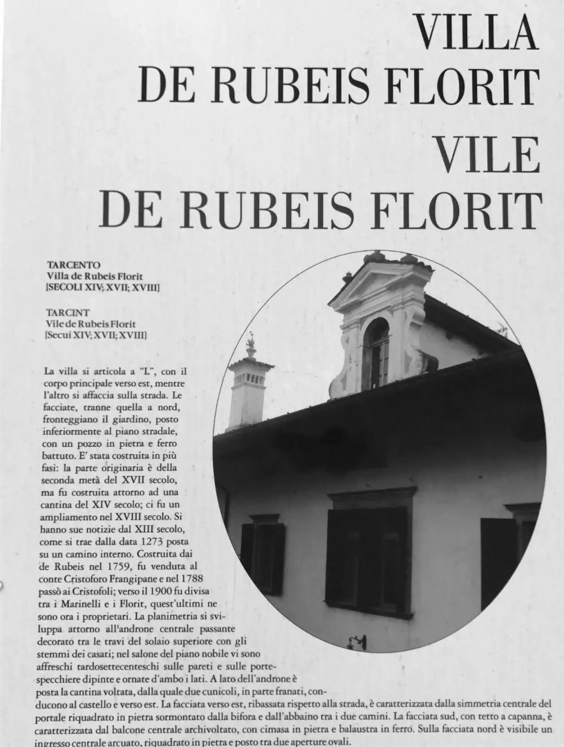 Villa De Rubeis Florit