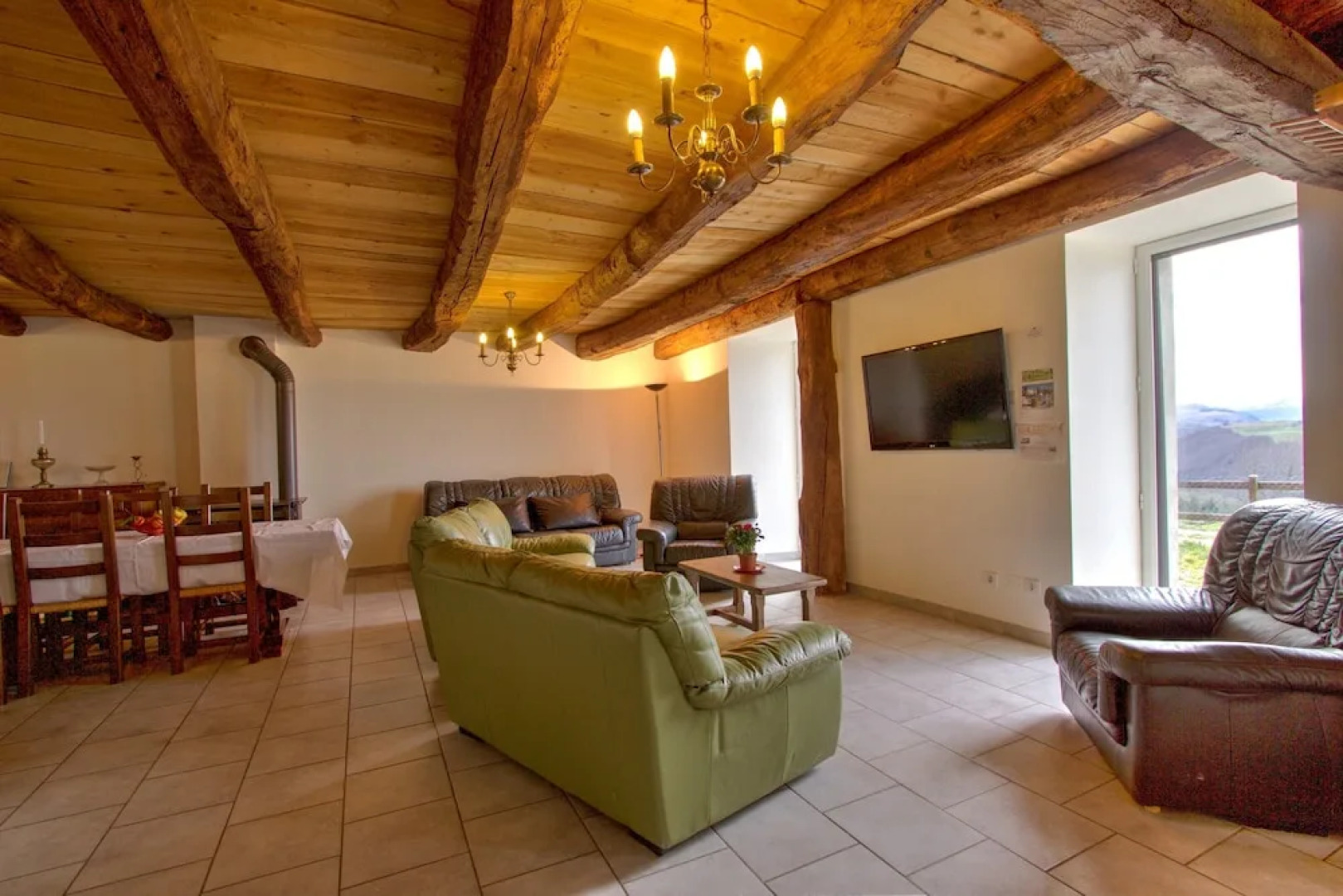 House With 5 Bedrooms in Marchastel, With Wonderful Mountain View, Enc