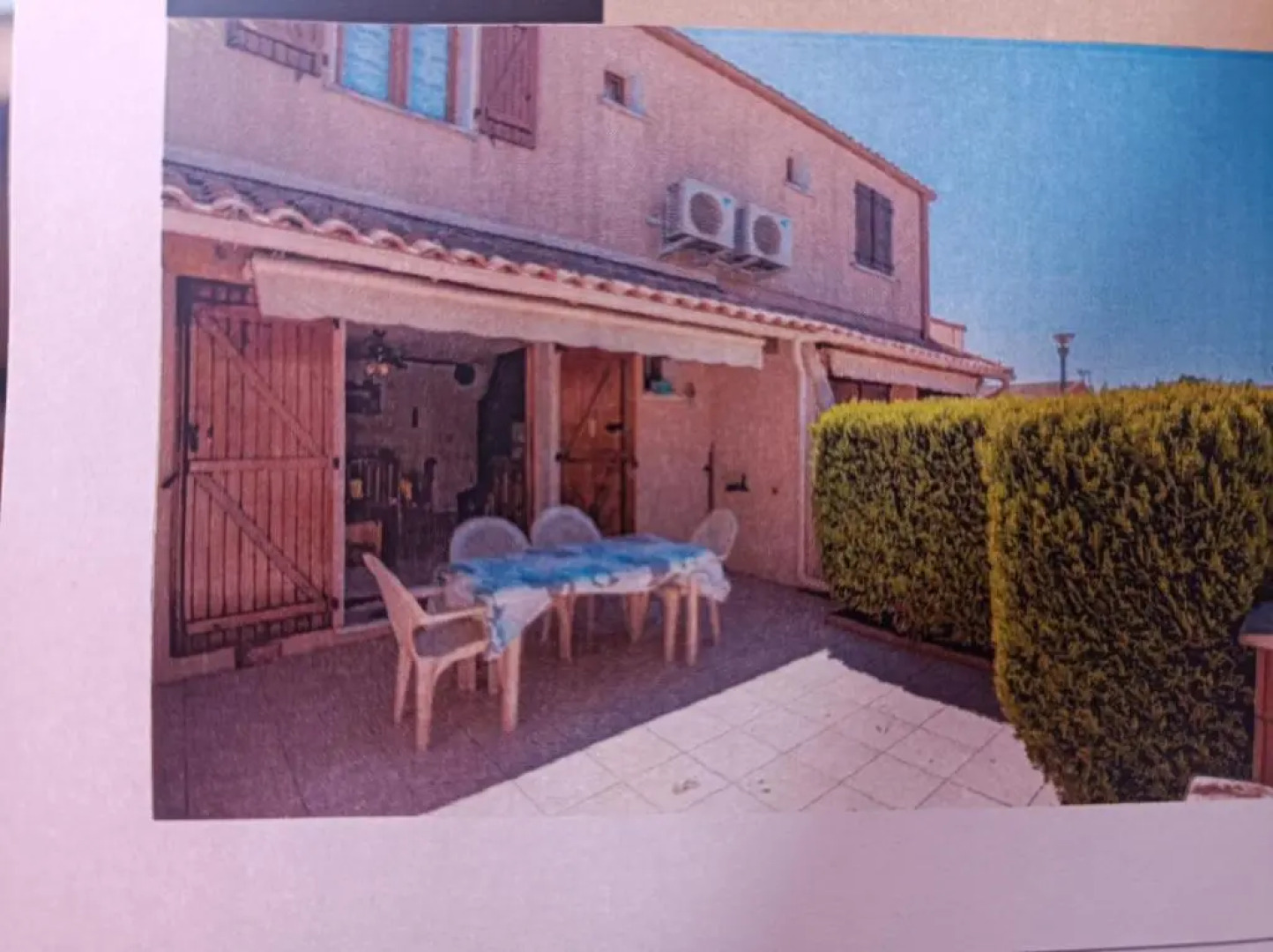 Maison de 2 chambres avec piscine partagee terrasse amenagee et wifi a Vias