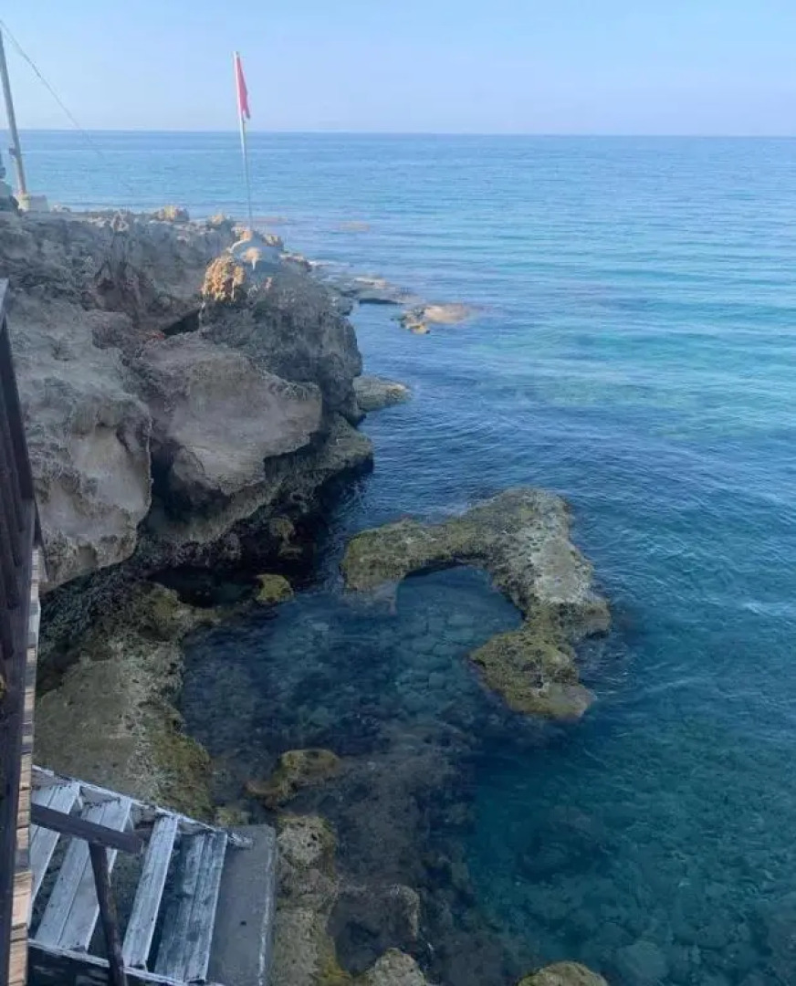 Stunning 2 plus 1 apartment for rent in ABELIA RESIDENCE at Bogaz with beautiful sea and mountains views