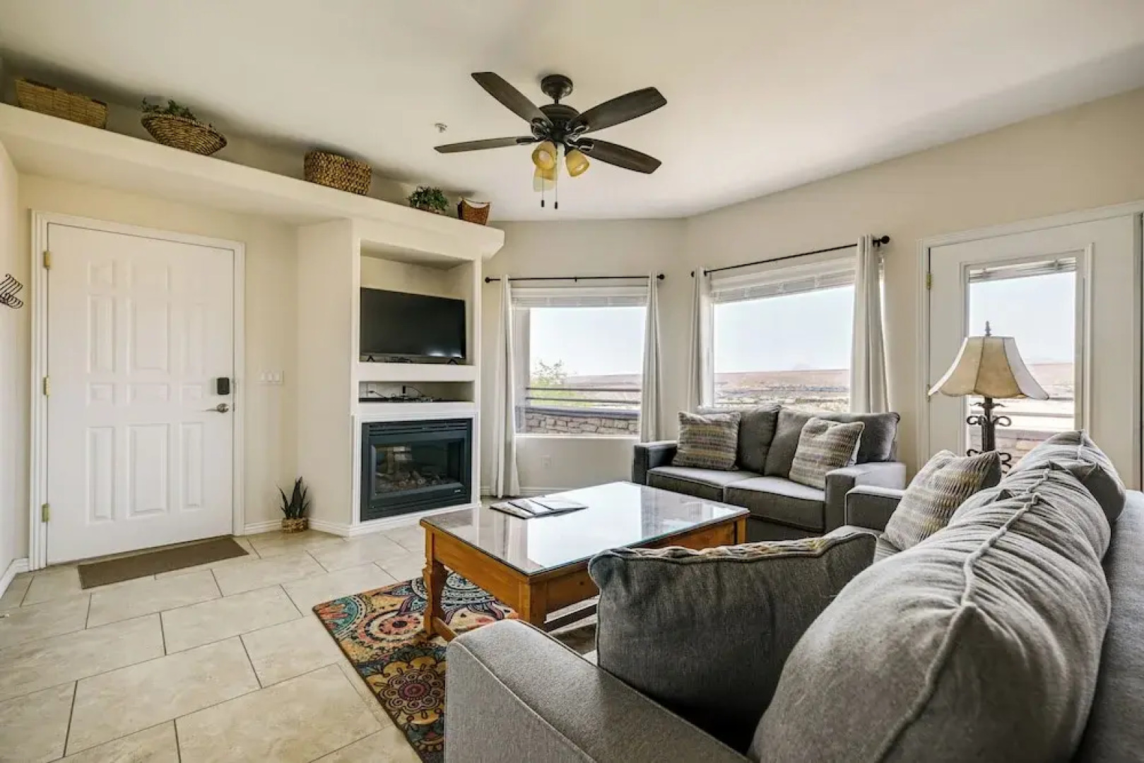 Golf Course Views & Private Deck: Mesquite Condo!