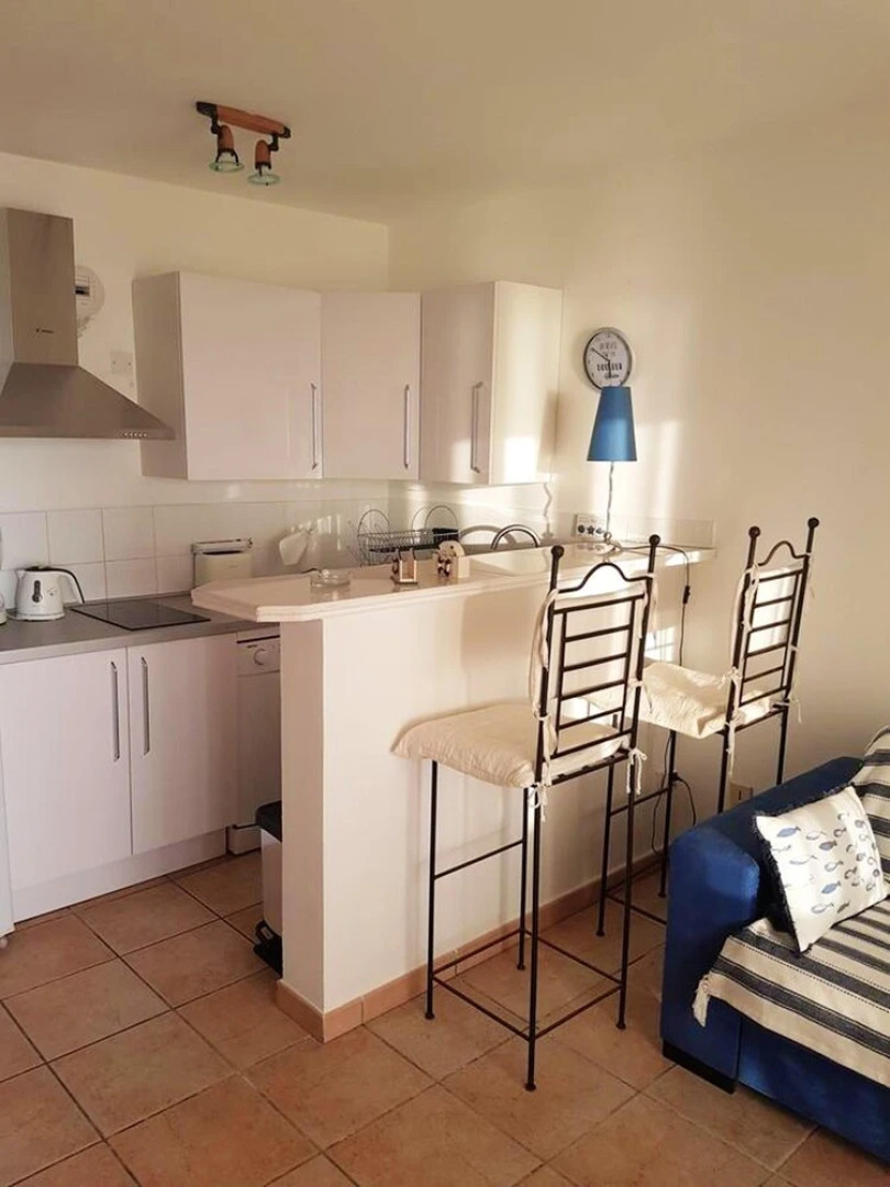 Apartment with One Bedroom in Les Trois Bassins, with Wonderful Sea View, Furnished Balcony And Wifi