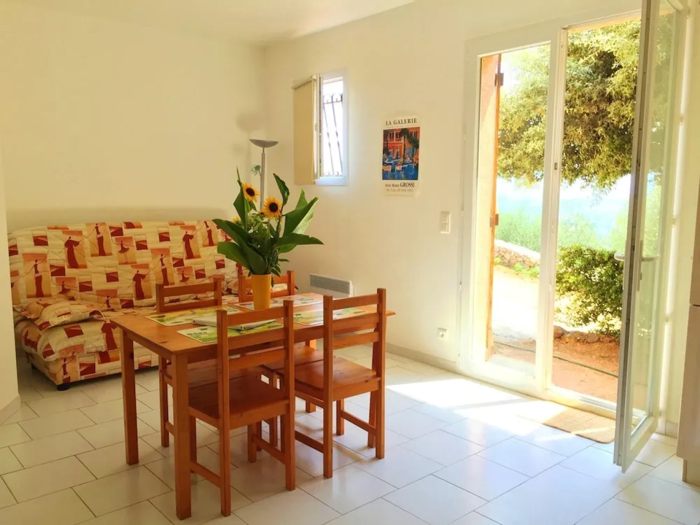 House With one Bedroom in Alata, With Wonderful sea View, Furnished Ga