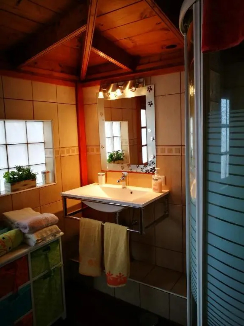 One bedroom house with shared pool furnished terrace and wifi at Buenavista del Norte 1 km away from the beach