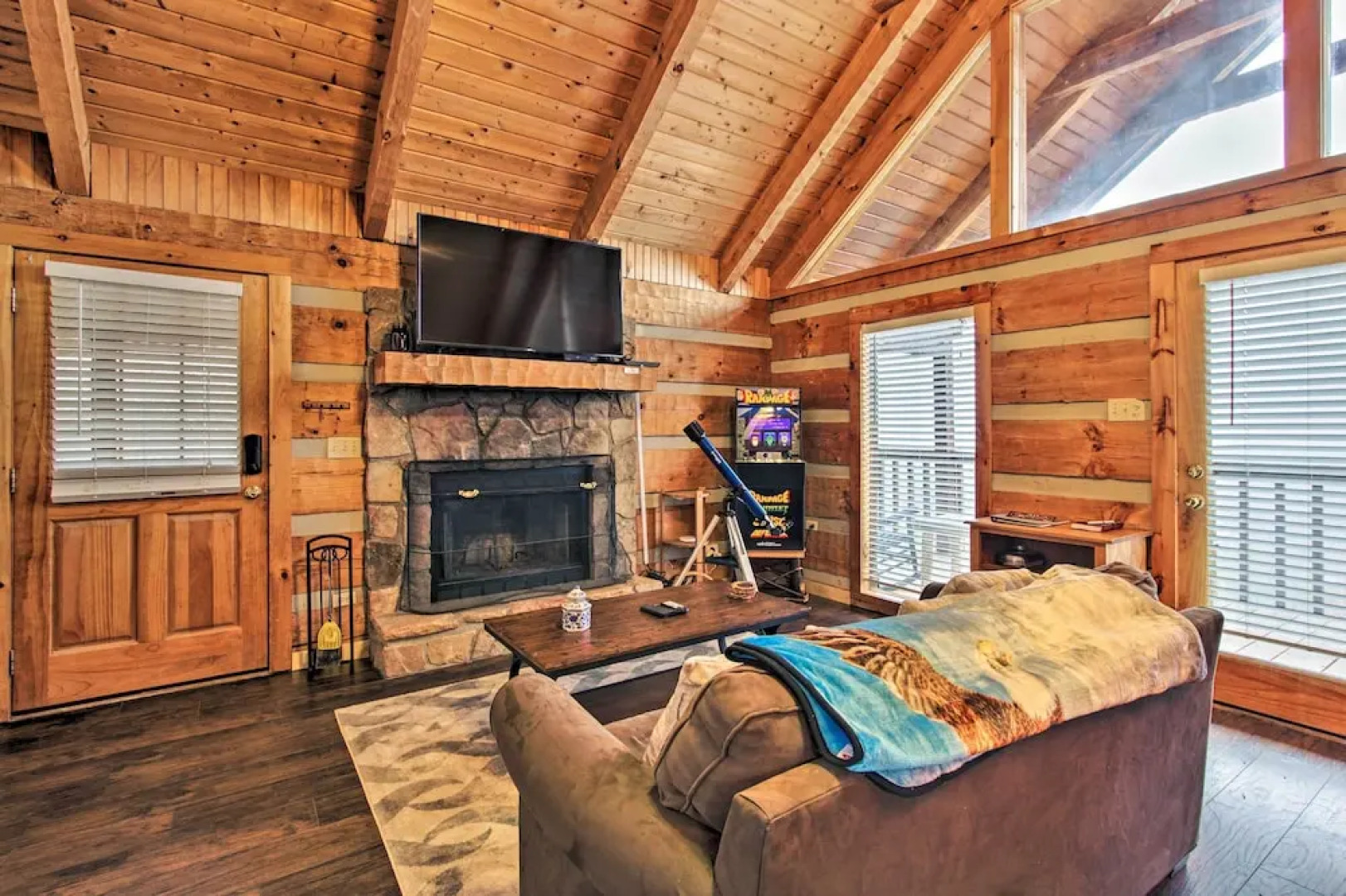 Sevierville Cabin w/ Private Hot Tub & Fireplace!