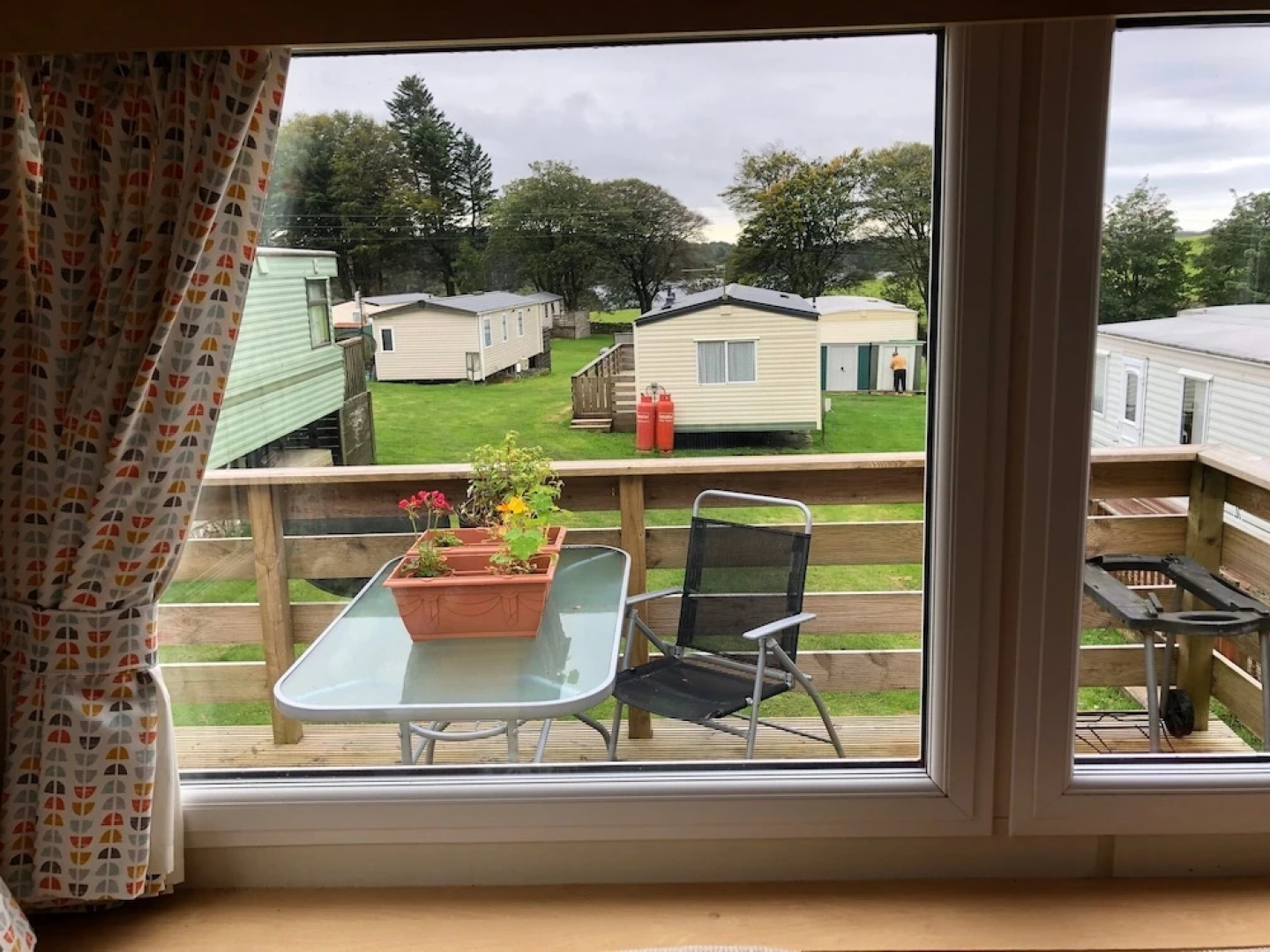 Family Caravan at Beautiful Three Lochs Park