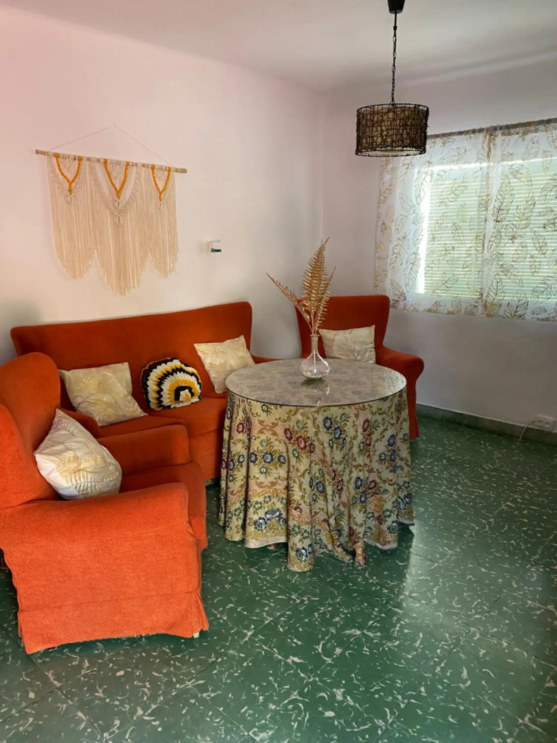 Casita Rural La Rosa de la Huerta con chimenea interior