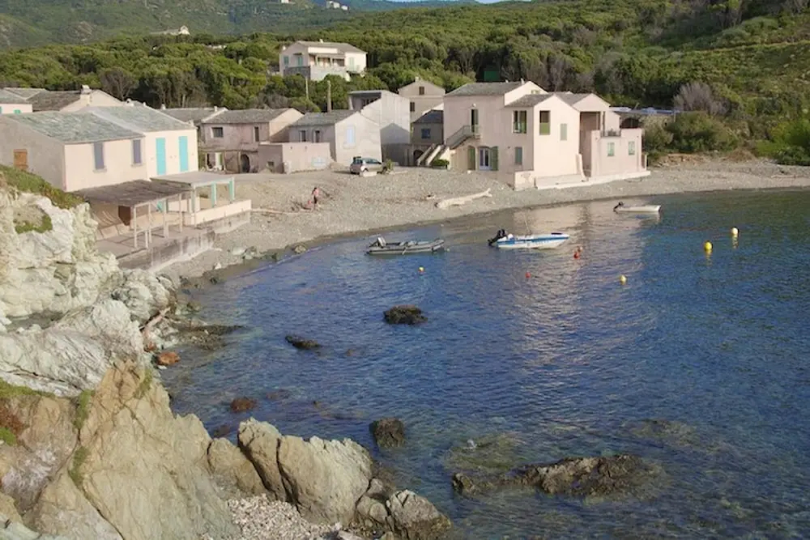 House with One Bedroom in Centuri, with Wonderful Sea View And Furnished Balcony - 20 Km From the Beach
