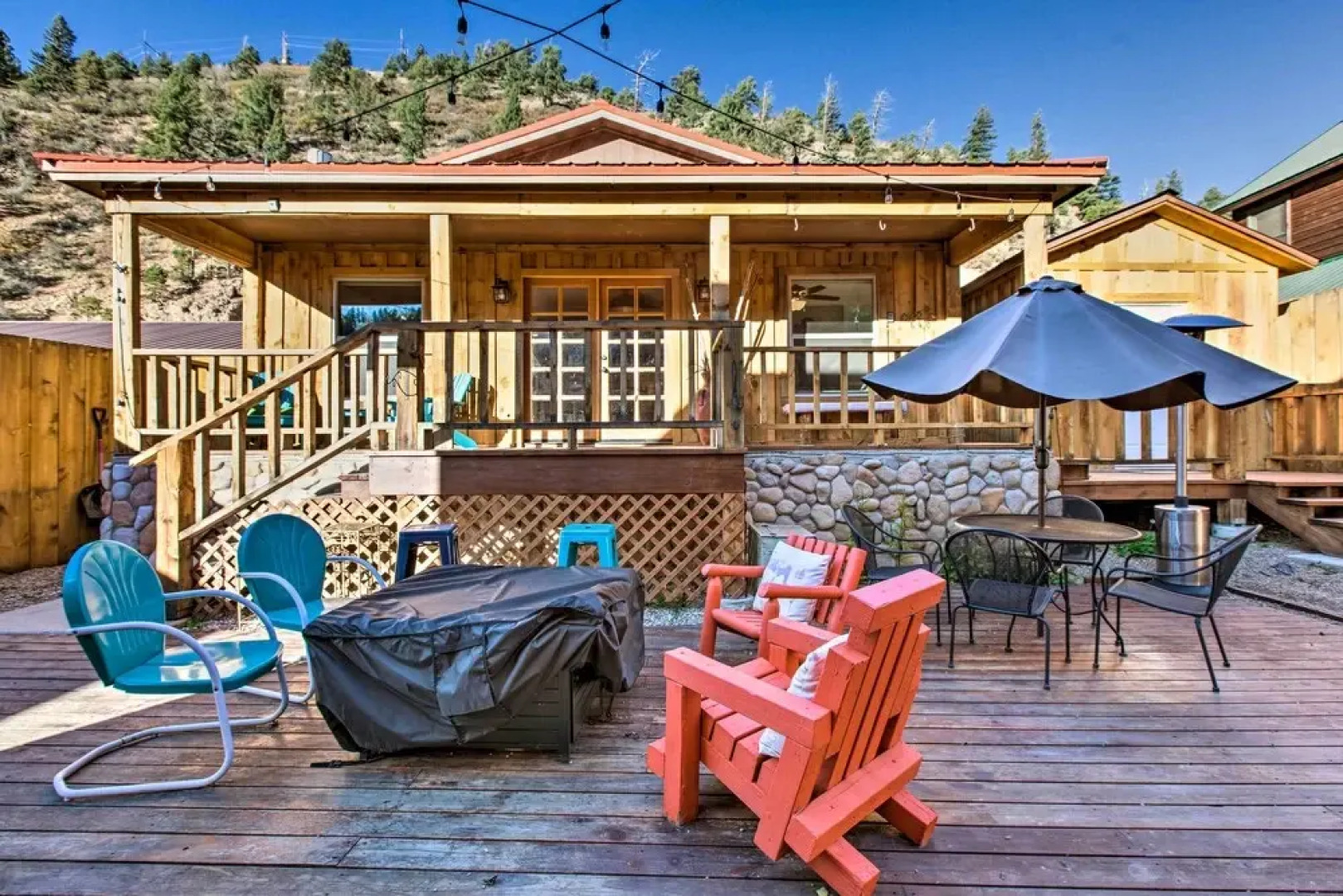 Unique Mtn Getaway w/ Stunning Outdoor Area!