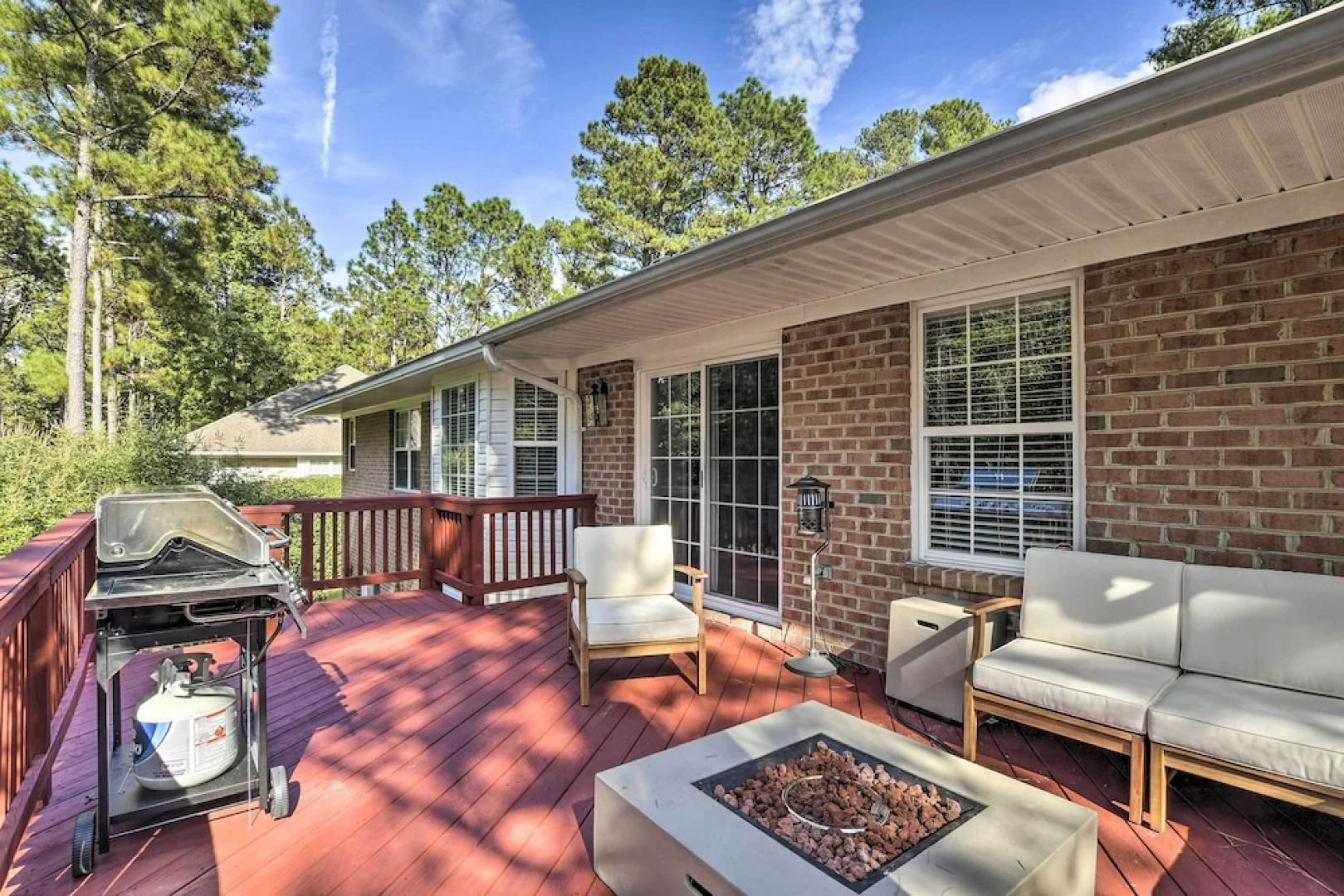 Rustic Pinehurst House w/ Fire Pit & Game Room