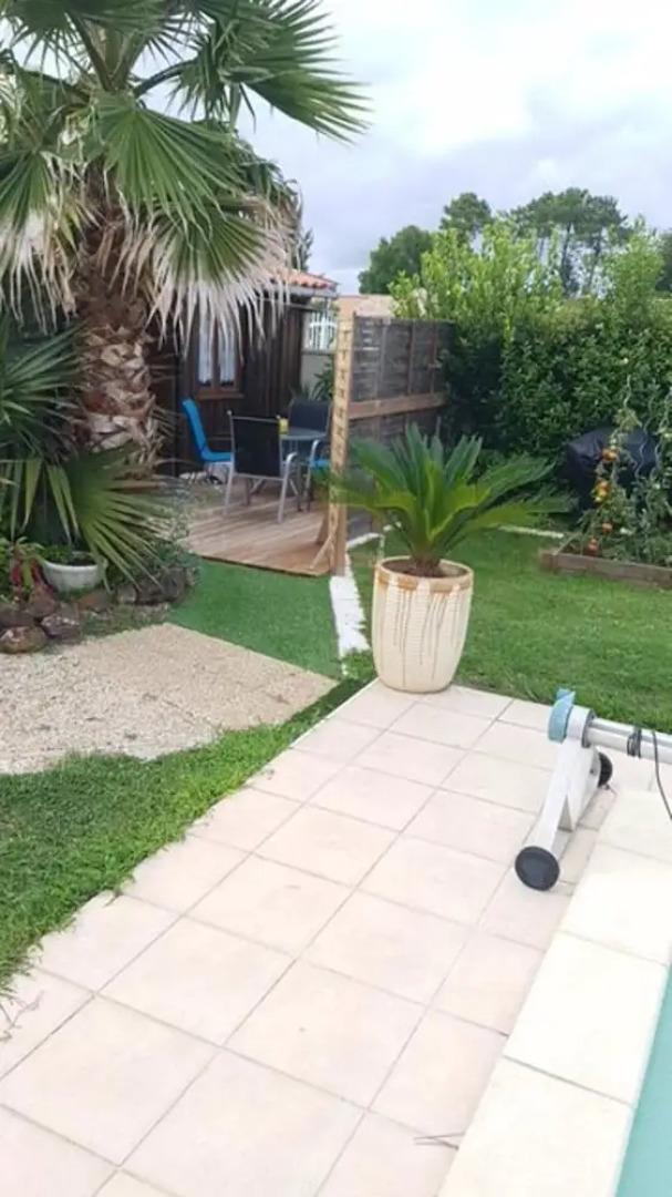 Bungalow With one Bedroom in Gujan-mestras, With Pool Access, Furnishe