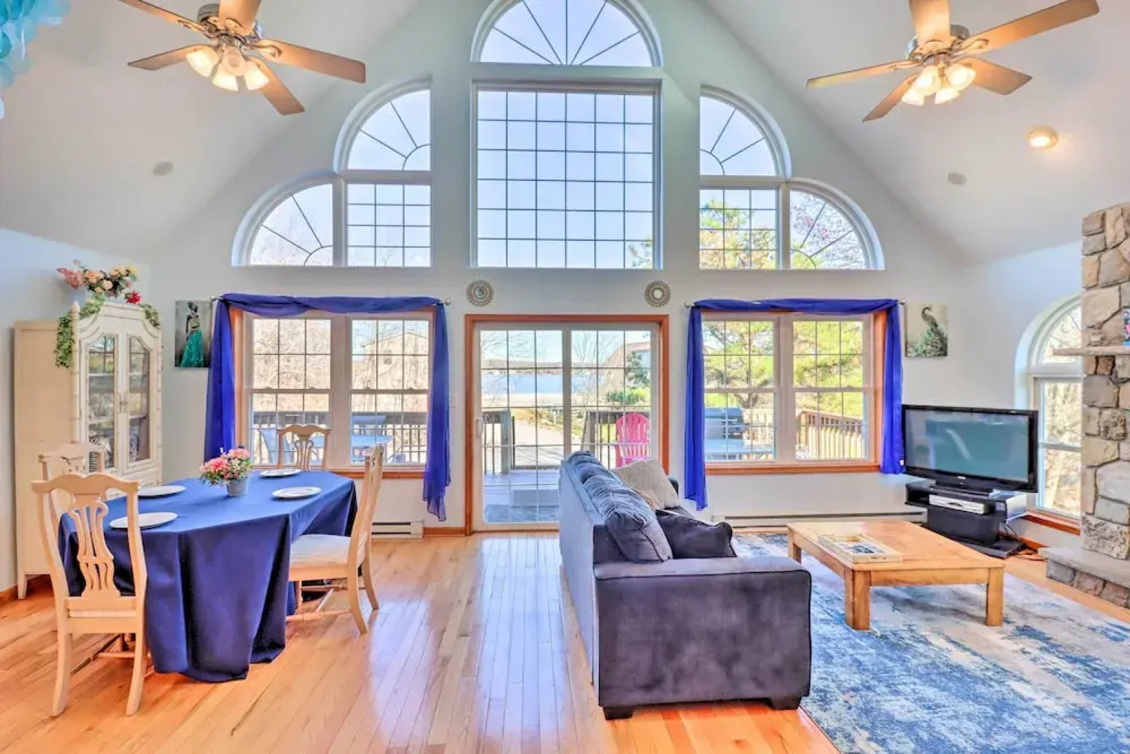 Near Hiking: Lakefront Albrightsville Home w/ Deck