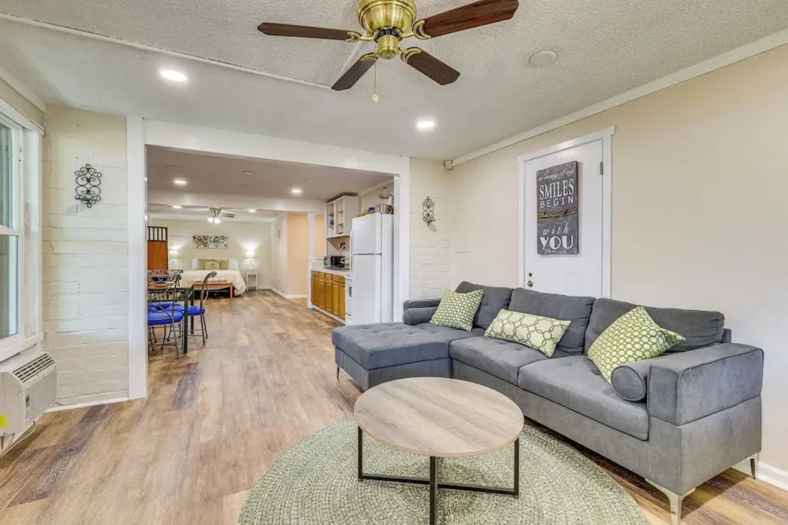 Walk to Marina: Central Bass Lake Studio w/ Deck!