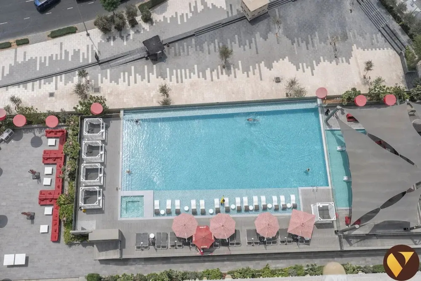 MAG Stylish Studio in Business Bay Pool