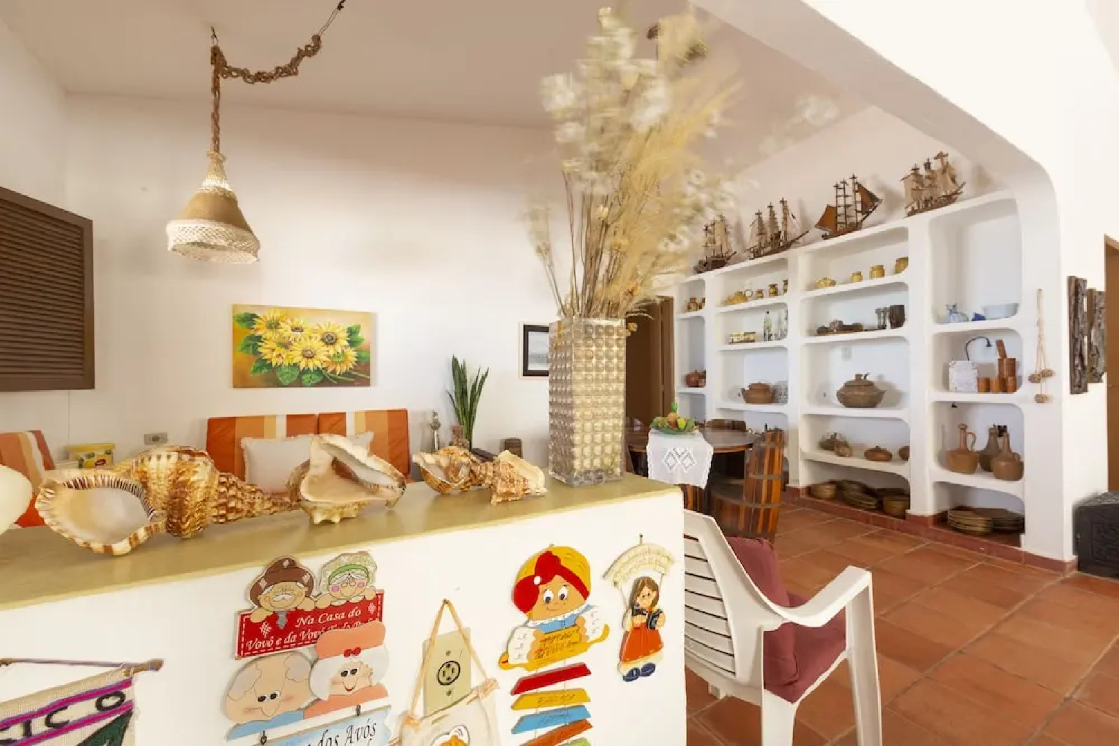 Tranquila espaçosa casa em Porto Mirim