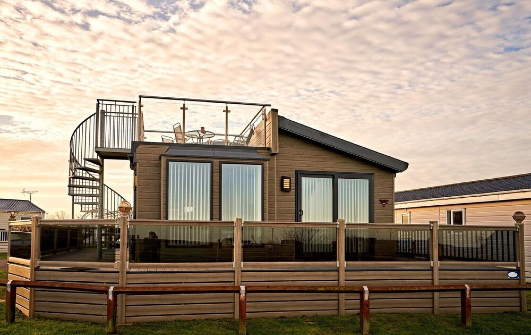 2BD Seafront Lodge Amazing Views in Kent