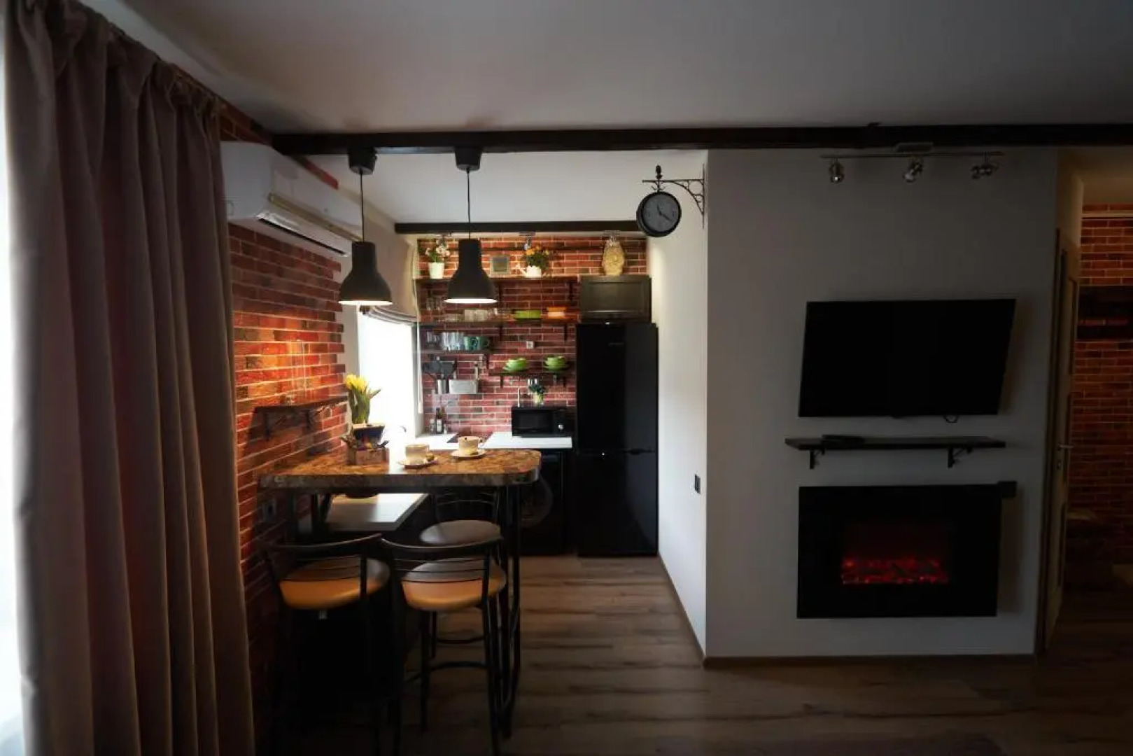 Apartment on Pobeda 4 with sauna