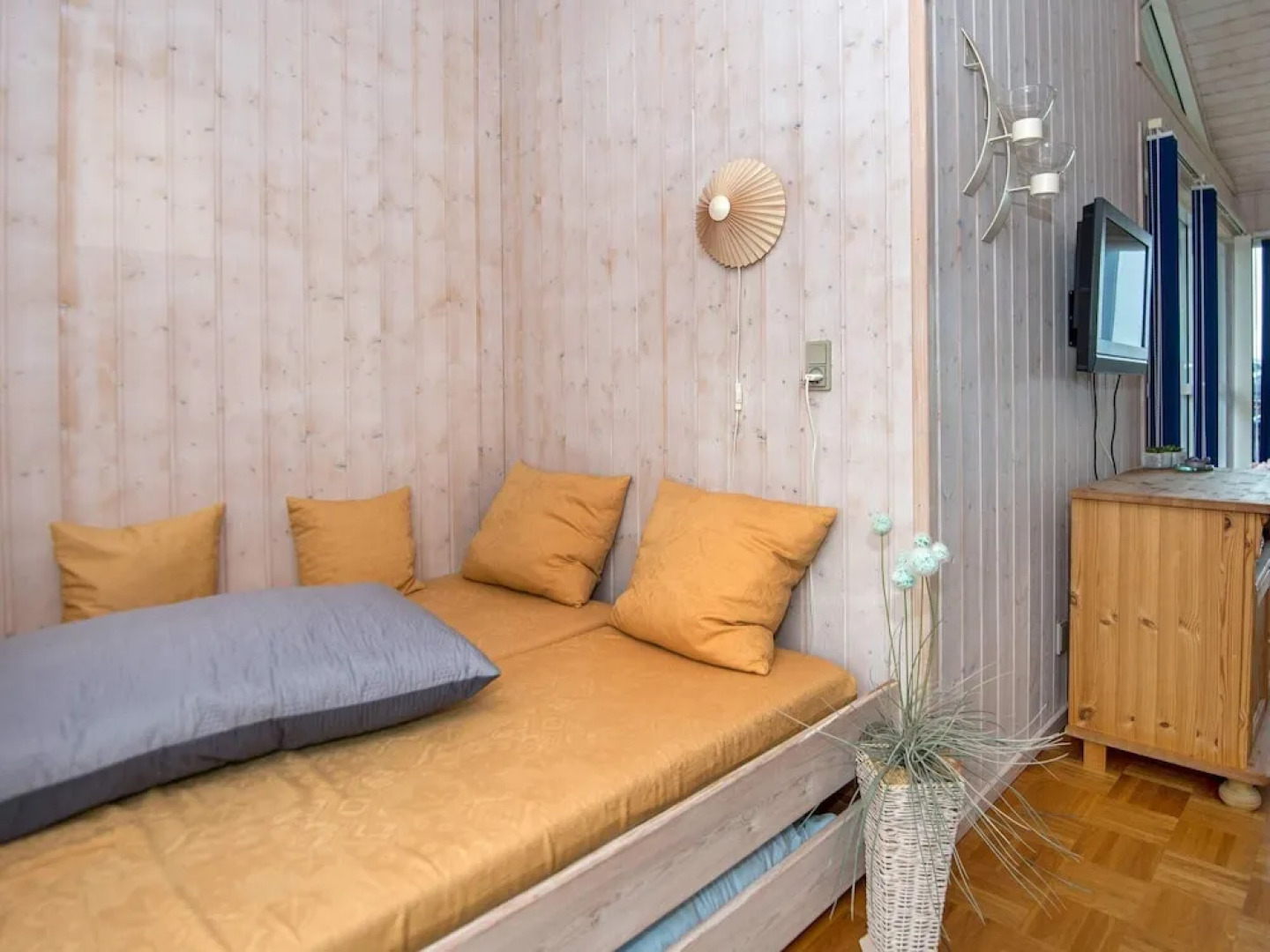 5 person holiday home on a holiday park in Glesborg